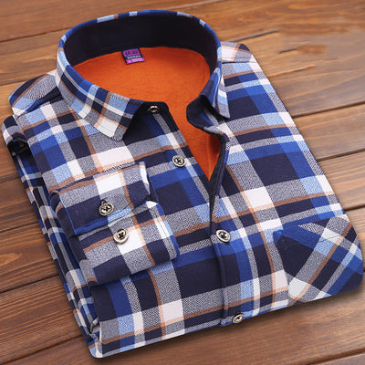 Suéter Tejido Grueso con Forro de Terciopelo para Hombre - Manga Larga Calidez Premium - Image 4