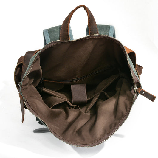 Mochila de Viaje en Lona - Diseño Minimalista y Funcional - Image 10