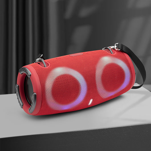 Parlante Portátil War Drum Bluetooth con Luces RGB - Resistente al Agua - Image 8