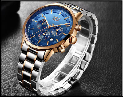Reloj Deportivo Empresarial de Cuarzo Lunar Resistente al Agua para Hombre - Image 25