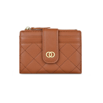 Billetera Compacta Bordada para Mujer con Múltiples Compartimentos - Image 10