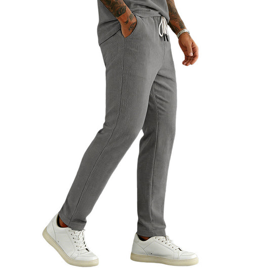 Pantalones de Pana Slim Fit Clásicos para Hombre - Image 34