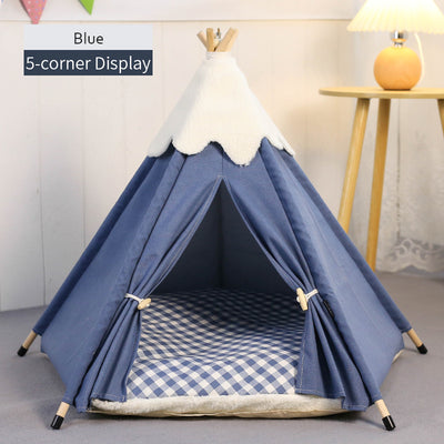 Cama Tienda para Gatos - Nido Desmontable y Lavable Tamaño Pequeño y Mediano - Image 6