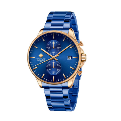 Reloj de Hombre Acero Inoxidable Cuarzo Resistente al Agua - Image 8