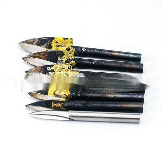 Cuchillo de Grabado de Acero Rápido 6mm Punta Afilada Profesional - Image 6