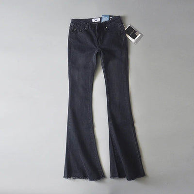 Pantalones Acampanados Denim Stretch Tendencia Mujer - Image 7