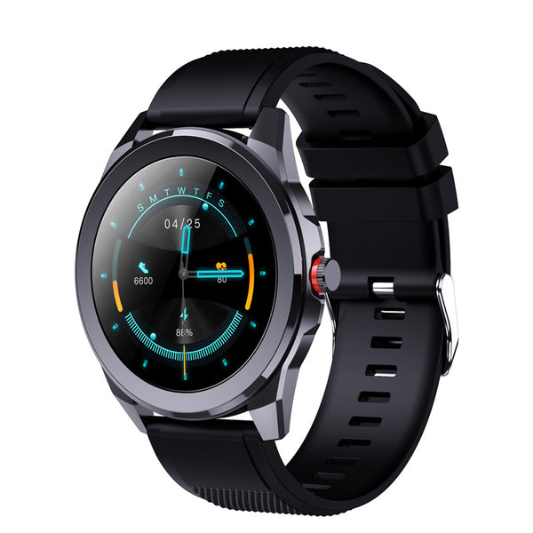 Pulsera Inteligente con Monitor Cardíaco, Llamadas y Resistencia al Agua IP68
