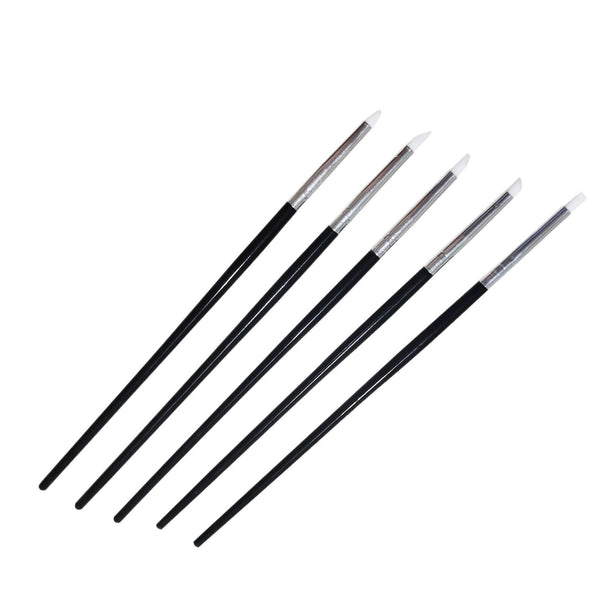 Set de Bolígrafos de Silicona Suave para Nail Art con Diseño Hueco Pintado - Image 4