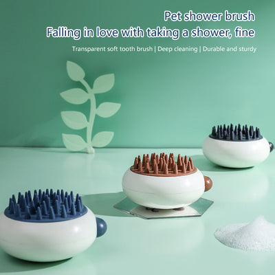 Cepillo de Baño Suave para Mascotas - Diseño Panda con Cerdas Silicona - Image 9