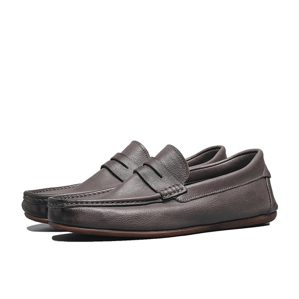 Zapatos de Cuero Estilo Británico para Hombre