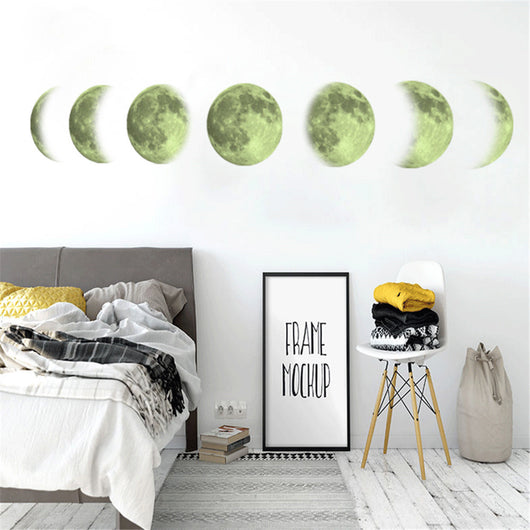 Pegatinas Decorativas Mapa Lunar Fluorescente - Image 14