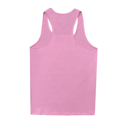 Camiseta Deportiva Sin Mangas Cuello Redondo para Hombre - Image 16