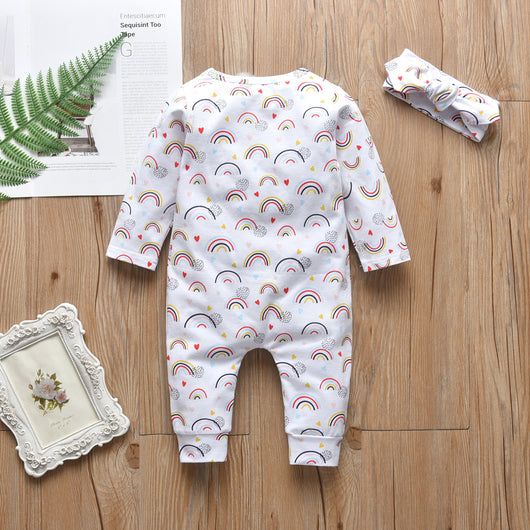 Enterizo Infantil Estampado Arcoíris - Image 3