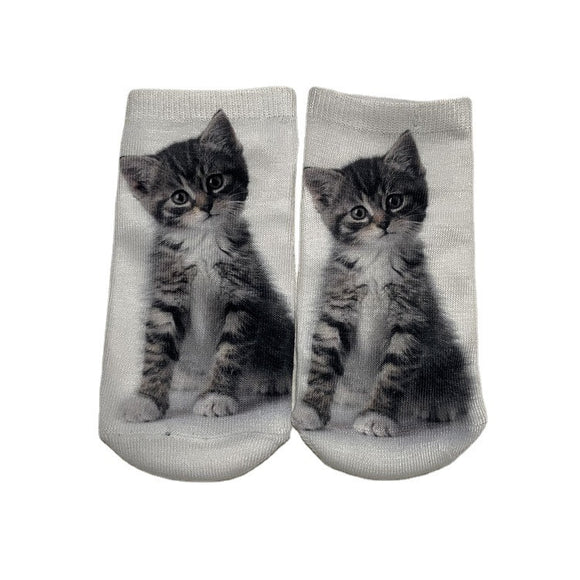 Calcetines Infantiles con Estampado 3D de Animales Lindos