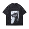 Camiseta Oversized Hip Hop Streetwear Unisex con Estampa Divertida Doberman