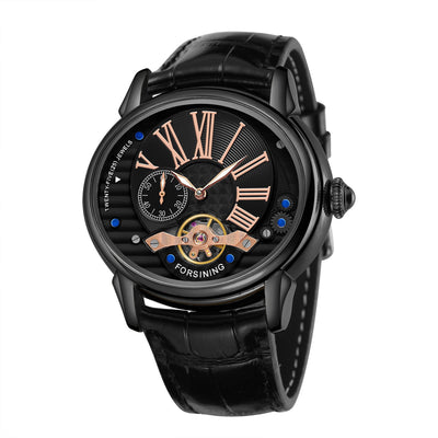 Reloj Mecánico de Estilo Clásico con Volante Visible para Hombre - Image 14