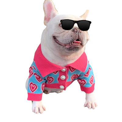 Suéter Abrigador para Perros y Gatos - Diseño Trendy French Schnauzer - Image 6