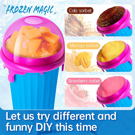 Vaso Slushy de 500ml con Congelador Rápido – Máquina Casera de Bebidas Heladas - Image 4