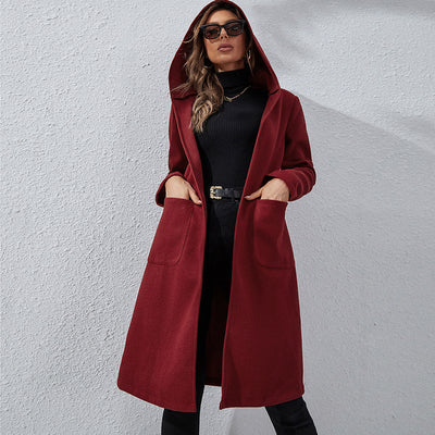 Suéter Abrigo Largo Holgado Multiuso para Otoño e Invierno - Image 2