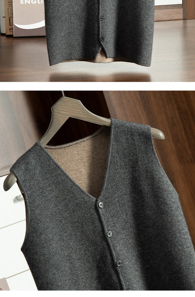 Chaleco de Punto Premium Cuello V para Hombre - Image 12