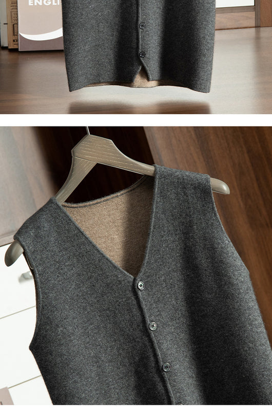 Chaleco de Punto Premium Cuello V para Hombre - Image 12