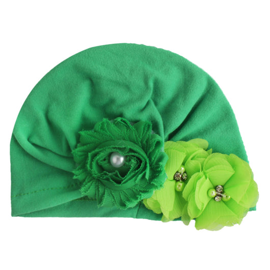 Gorra Infantil de Algodón con Diseño de Flores - Protección Solar - Image 9