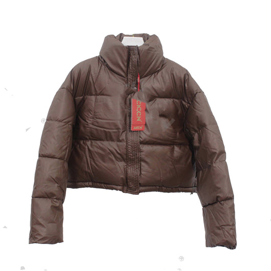Chaqueta Acolchada Mujer Cuello Alto Corta Premium - Image 3