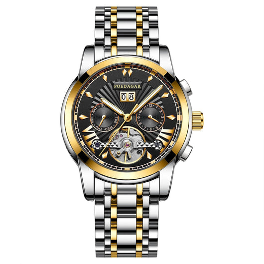 Reloj Automático Mecánico Impermeable Multifuncional para Hombre - Image 7