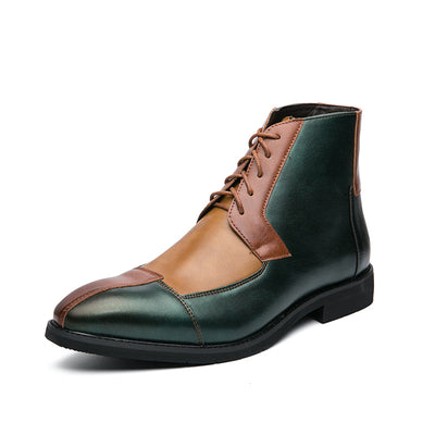 Zapatillas Altas Puntiagudas para Hombre - Estilo Casual Moderno - Image 5