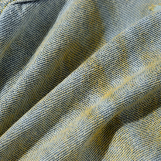 Pantalones Cortos Denim Estampado Holgados para Hombre - Image 19