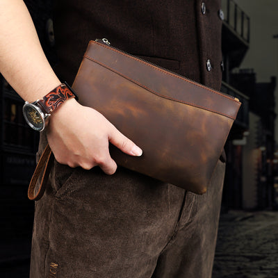 Bolso de Cuero Genuino para Hombre - Diseño Moderno y Versátil - Image 5