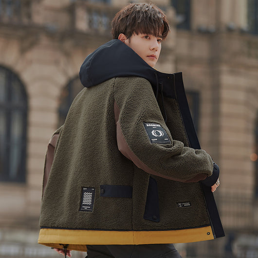Chaqueta Acolchada con Capucha para Hombre - Estilo Premium Otoño Invierno - Image 3