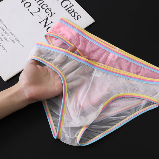 Calzoncillos Deportivos Elásticos para Hombre con Diseño Semibajo