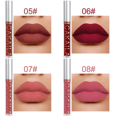 Pack de 10 Brillos Labiales Mate Resistente al Agua con Acabado Antiadherente - Image 7