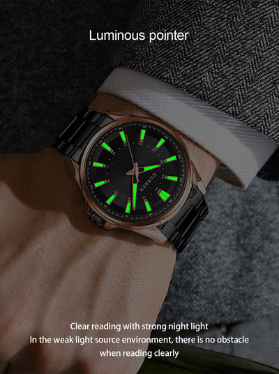 Reloj de Acero Inoxidable para Hombre Resistente al Agua - Image 12