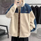 Chaqueta Acolchada para Hombre con Bloques de Color - Calidez y Estilo