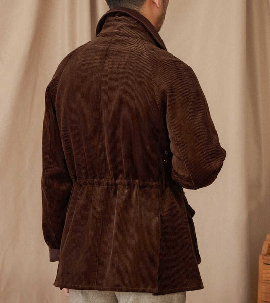 Chaqueta Safari Vintage de Pana Térmica Slim-fit - Image 3