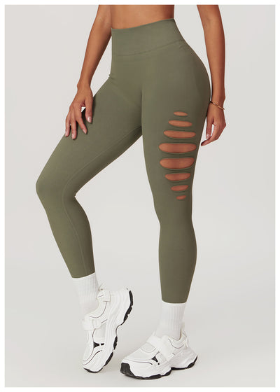 Leggins Deportivos Ajustados sin Costuras con Cintura Alta y Levantacaderas Efecto Melocotón - Image 24