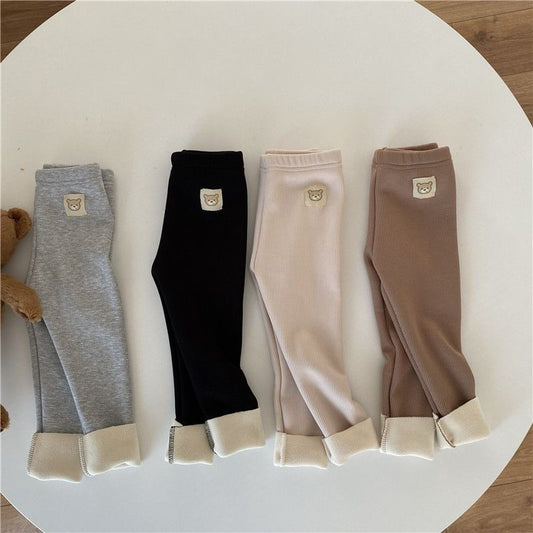 Leggings Deportivos para Niña con Forro Polar - Cómodos y Versátiles