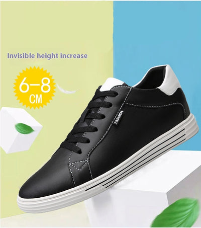 Zapatos Deportivos Casuales con Plantilla Elevadora y Tacón Plano para Hombre - Image 13