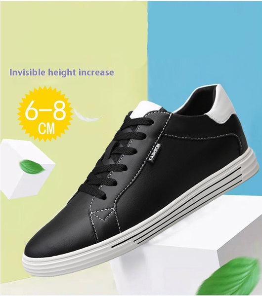 Zapatos Deportivos Casuales con Plantilla Elevadora y Tacón Plano para Hombre - Image 13