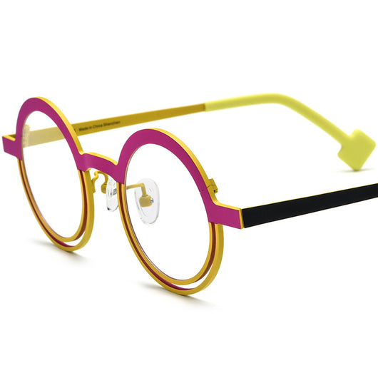 Gafas Redondas Vintage para Hombre y Mujer - Image 14