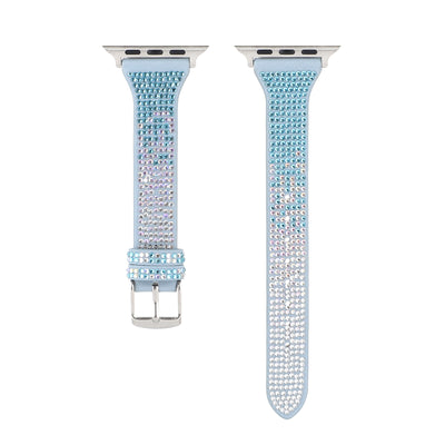 Correa de Reloj en Cuero con Diamantes y Hebilla T Elegante - Image 10