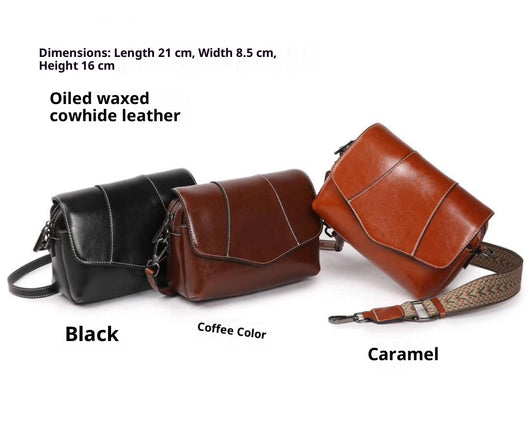Bolso Crossbody de Cuero para Mujer con Cierre de Cremallera - Image 25
