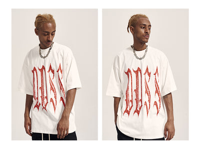 Camiseta Estampada Doble Cara West Coast - Manga Corta Suelta - Image 16