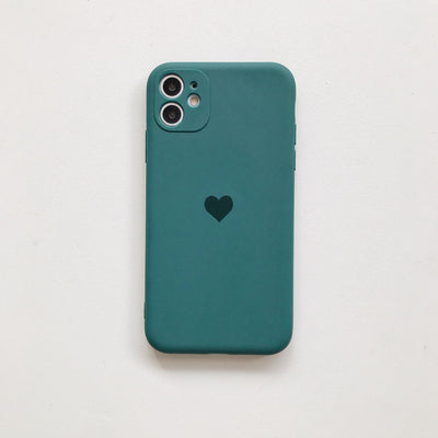 Funda para Celular Corazón Líquido Efecto Esmerilado - Image 4