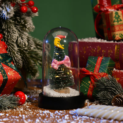 Árbol de Navidad LED con Pantalla de Cristal y Flores Decorativas - Image 15
