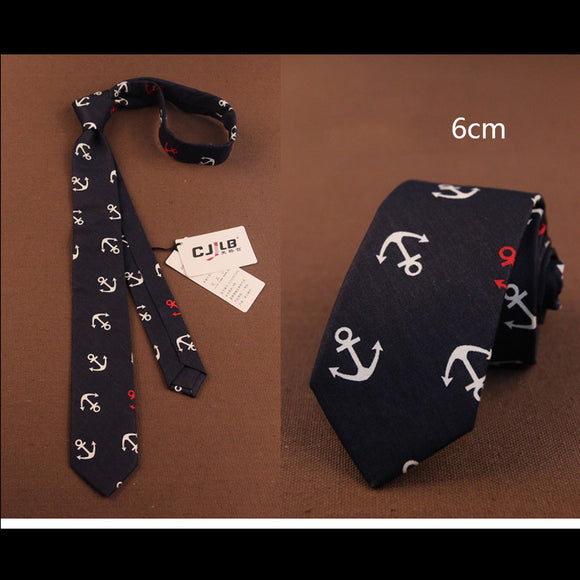 Corbata Angosta Estilo Coreano Casual y Moderno