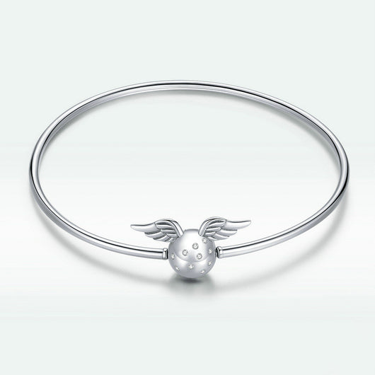 Pulsera Alas de Hada con Circones en Plata de Ley - Image 9