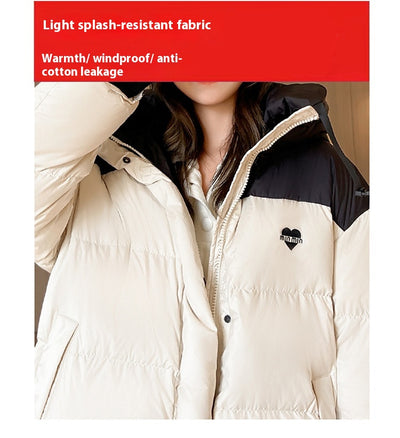 Abrigo Largo Acolchado de Algodón Premium Hasta la Rodilla - Image 10